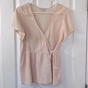 Women’s Lucky Brand faux wrap top